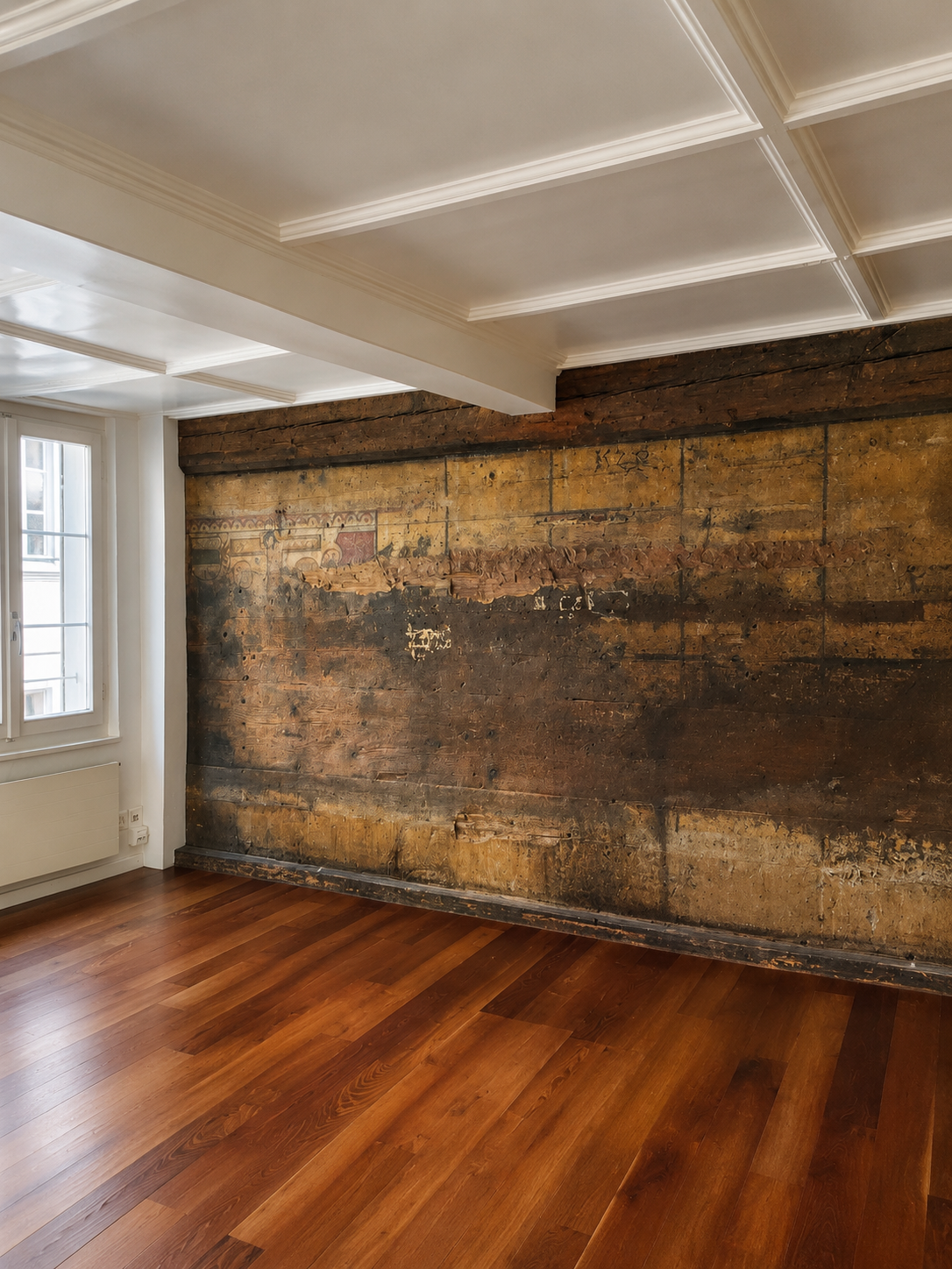 Referenzbild historische Wand Detail